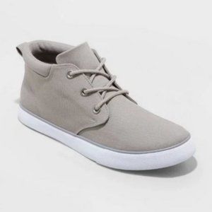 Men's Dax Mid-Top Sneakers Gray - Goodfellow & Co 9.5